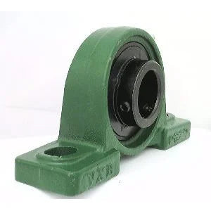 1 3/4" Bearing UCP209-28 Black Oxide Plated Insert + Pillow Block Cast Housing Mounted Bearings - VXB Ball Bearings