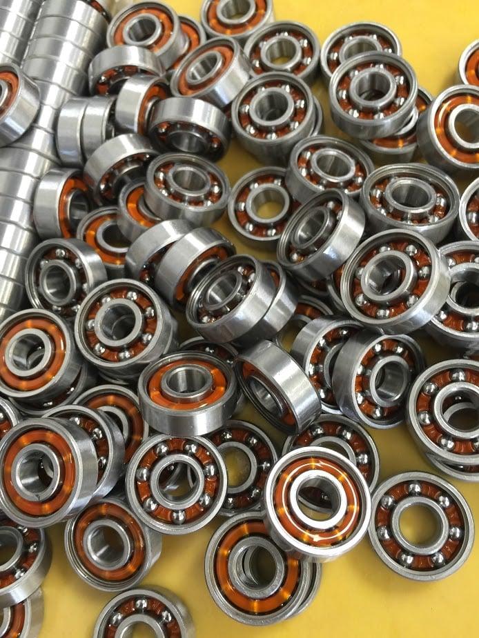 100 Skate Bearing Nylon Cage Open - VXB Ball Bearings