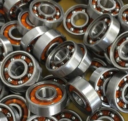 100 Skate Bearing Nylon Cage Open - VXB Ball Bearings