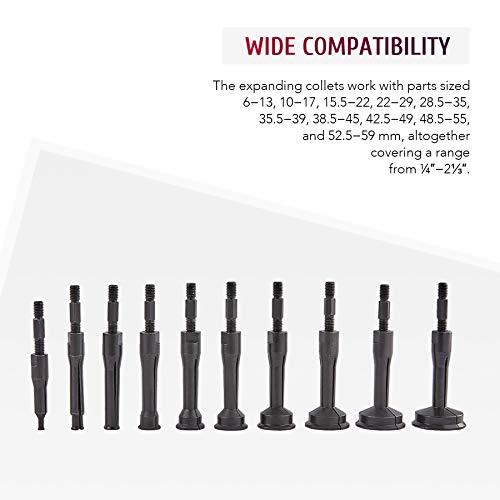 16-Piece Blind Hole Bearing & Seal Extractor Kit w. Slide Hammer & Inner Bearing Removal Tools - VXB Ball Bearings