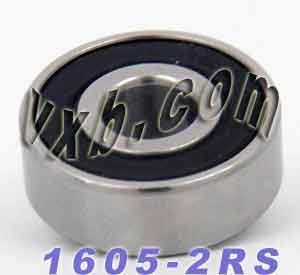 1605-2RS Sealed Bearing 5/16x29/32x 5/16 inch Miniature Bearings - VXB Ball Bearings