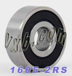1605-2RS Sealed Bearing 5/16x29/32x 5/16 inch Miniature Bearings - VXB Ball Bearings