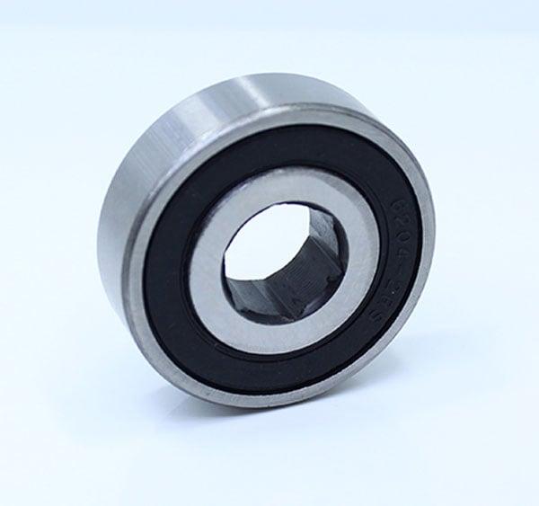 16x35x10mm Hexagonal Bore Ball bearing - VXB Ball Bearings