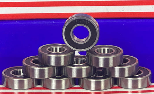 10 Sealed Bearing R6-2RS 3/8x7/8x9/32 inch Miniature