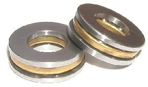 2 Thrust Bearing 5x11x4.5 Grooved Washers Miniature - VXB Ball Bearings