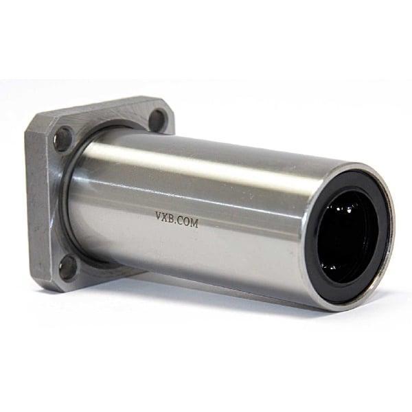 25mm Long Square Flanged Bushing Linear Motion LBK25LUU - VXB Ball Bearings