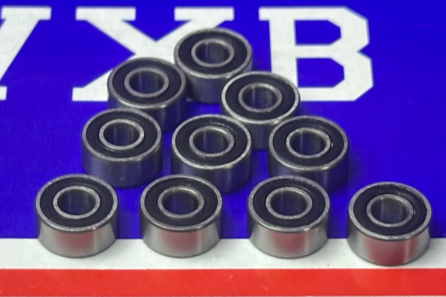 10 Sealed Bearing R2-5-2RS 1/8x5/16x9/64 inch Miniature Bearings