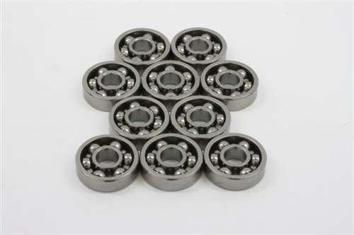 2x5x2 Stainless Steel Open Bearing Pack of 10 - VXB Ball Bearings