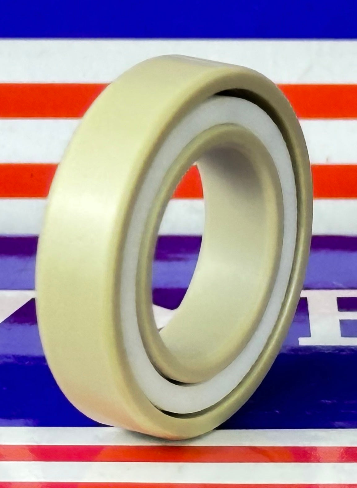 PEEK 6903 Ball Bearing PTFE cage Si3N4 Ceramic Balls 17x30x7