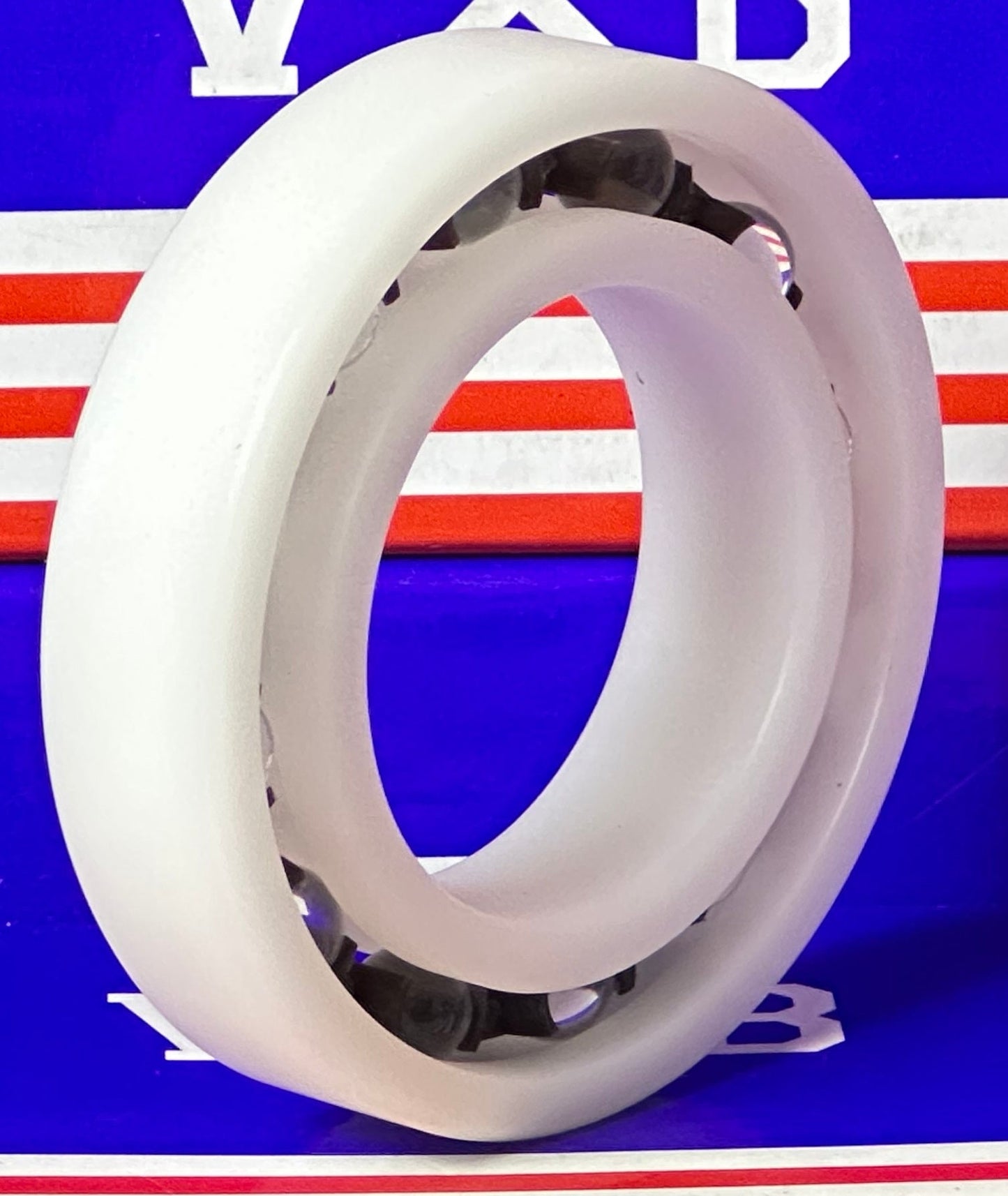 Plastic Bearing POM 6008 Glass Balls 40x68x15mm
