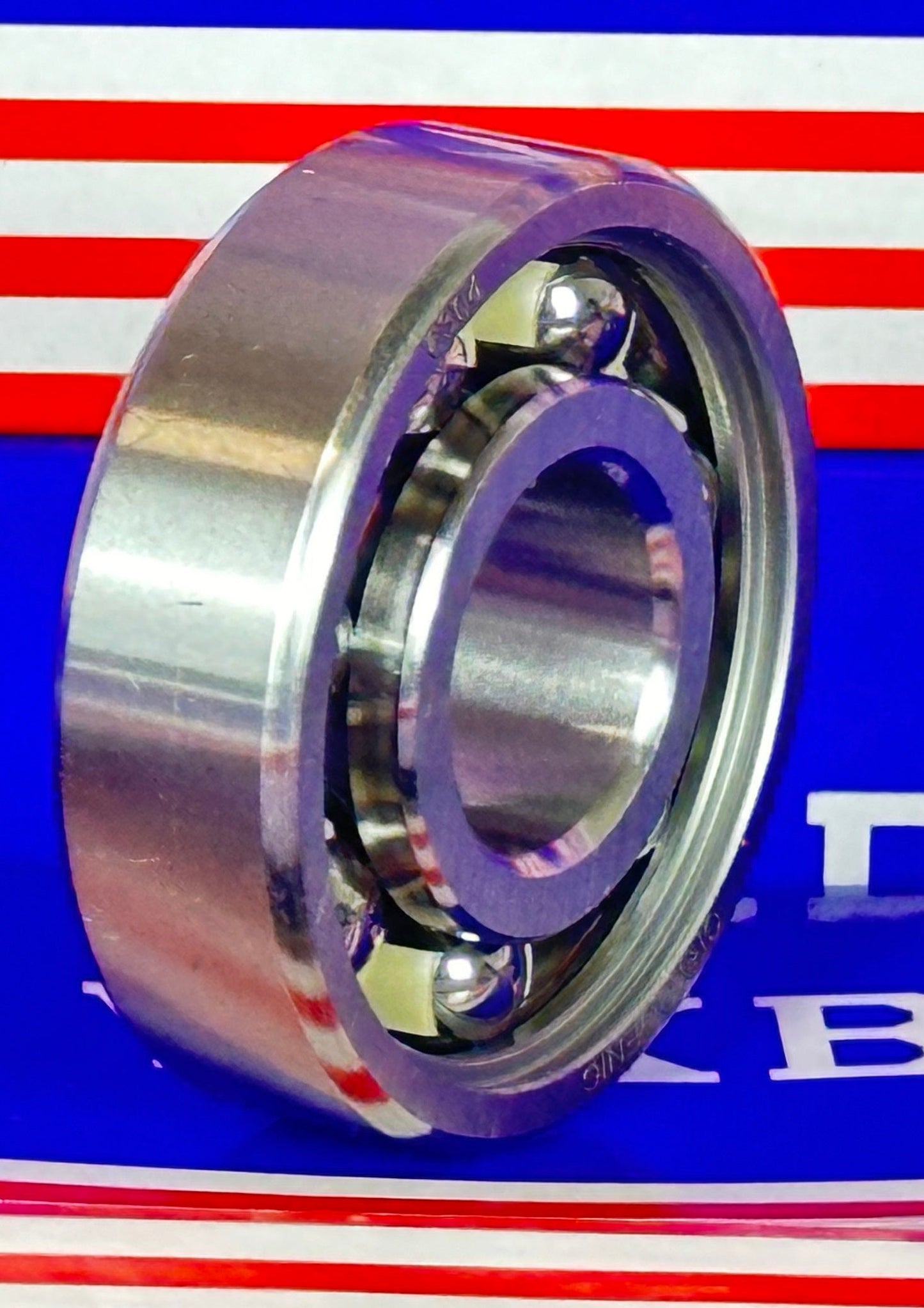 6304 Cryogenic Ball Bearing Stainless Steel Abec 3 with PEEK cage