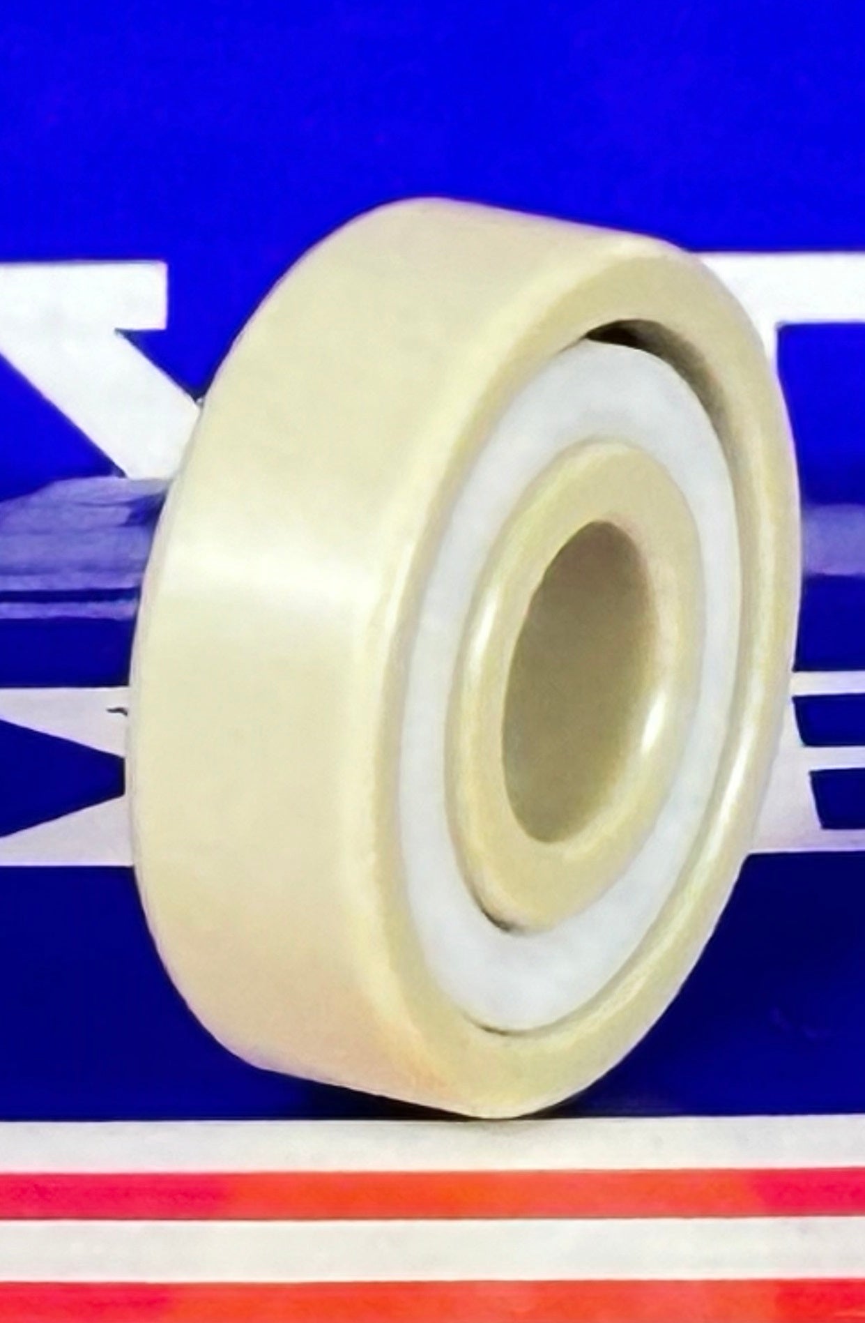 PEEK 608 Ball Bearing PTFE cage Si3N4 Ceramic Balls 8x22x7