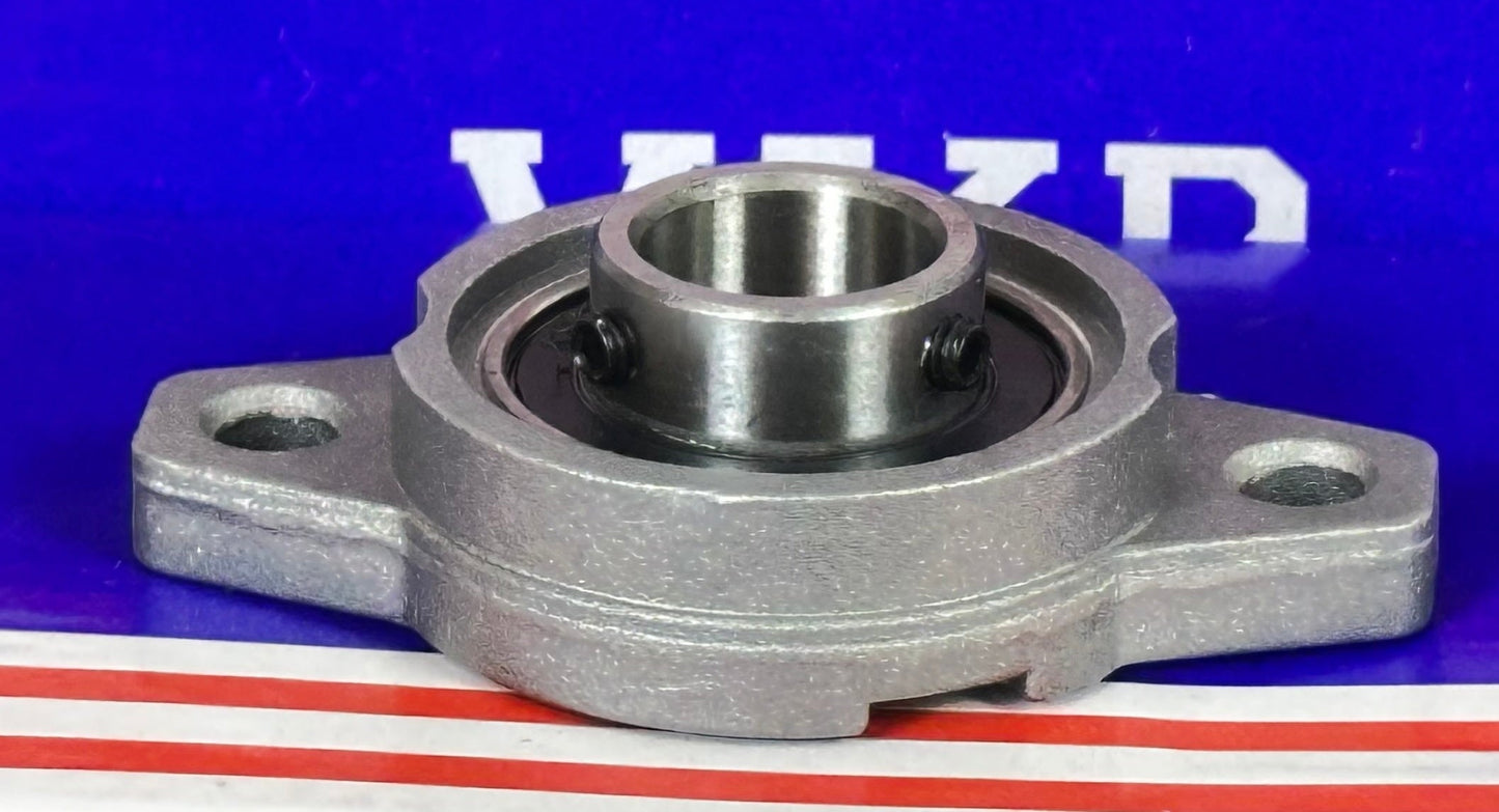 15mm Flange Bearing KFL002 Miniature Pillow Block Mounted Bearings