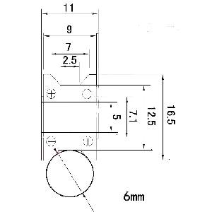 5mm Bore Bearing with 16.5mm Pulley T Groove Roller Wheel Ball Bearing 5x16.5x11mm - VXB Ball Bearings