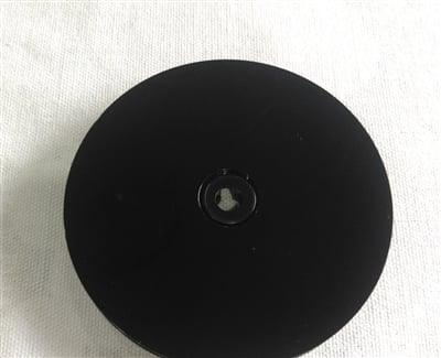 6" Inch Dia. Black Lazy Susan Turntable AS2 Bearing - VXB Ball Bearings
