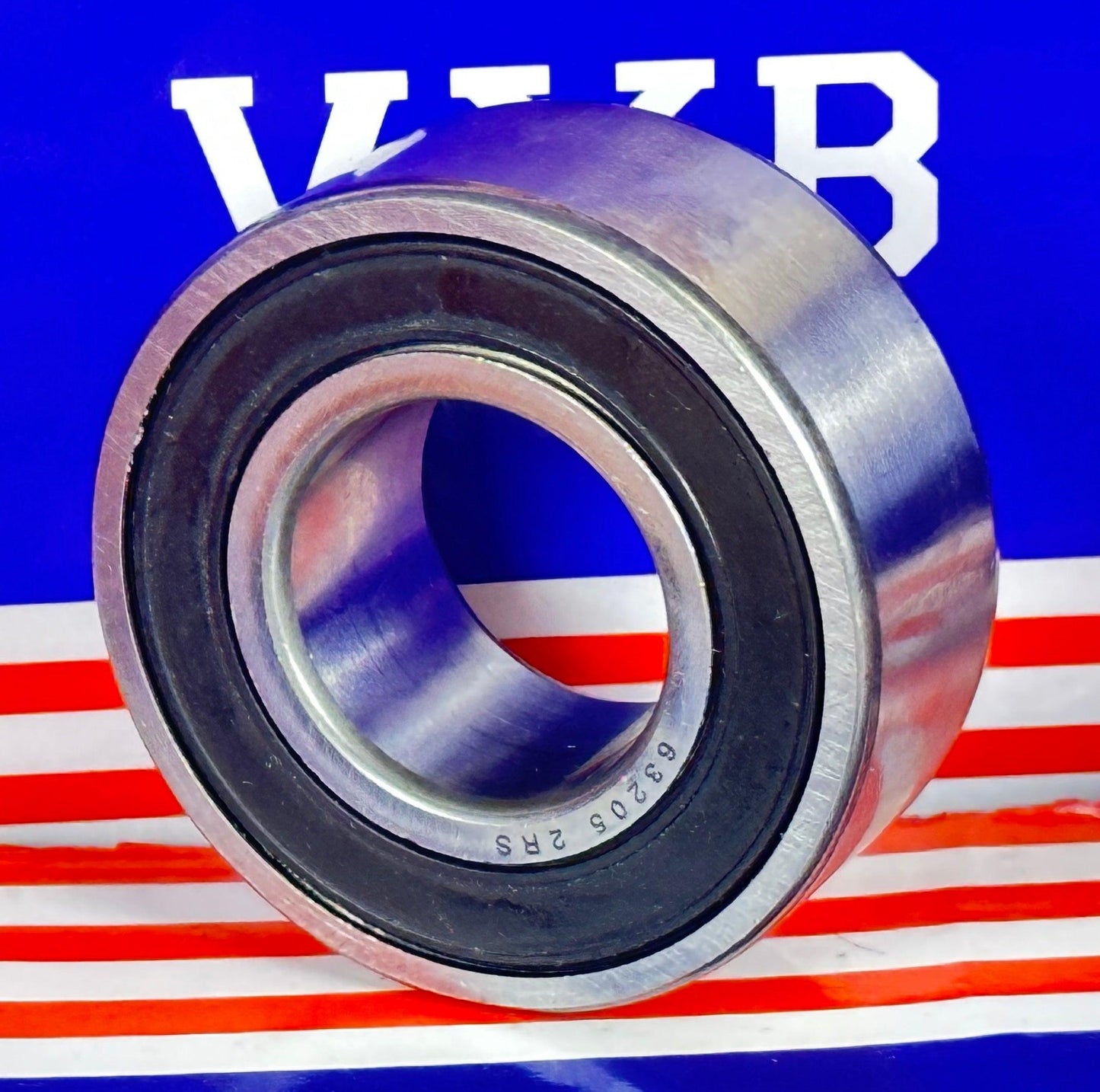 63205-2RS Radial Ball Bearing Double Sealed ID 25mm x OD 52mm x Width 21mm - VXB Ball Bearings