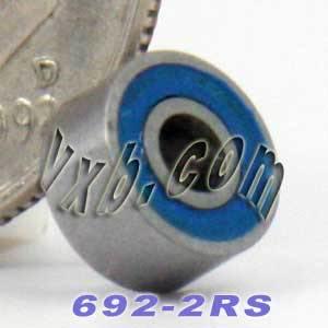 692-2RS 2x6x3 Bearing Sealed Miniature - VXB Ball Bearings