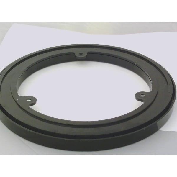 7" Inch Dia. Black Plastic Lazy Susan Turntable AS14 Bearing - VXB Ball Bearings