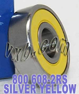 800 Sealed Skateboard/inline/Rollerblade Skate Bearing - VXB Ball Bearings