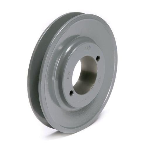 AK71H Cast Iron sheaves Pulley for V-belt size 3L, 4L OD 7" Single Groove Pulley AK71H - VXB Ball Bearings