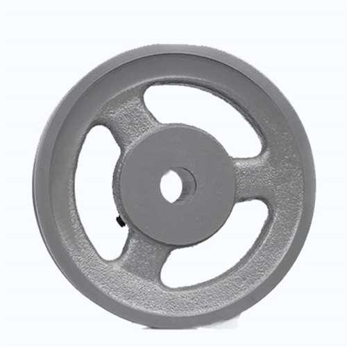 BK60-1/2" Inch Bore Solid Pulley with OD 6" for V-belts cast iron size 4L, 5L - VXB Ball Bearings