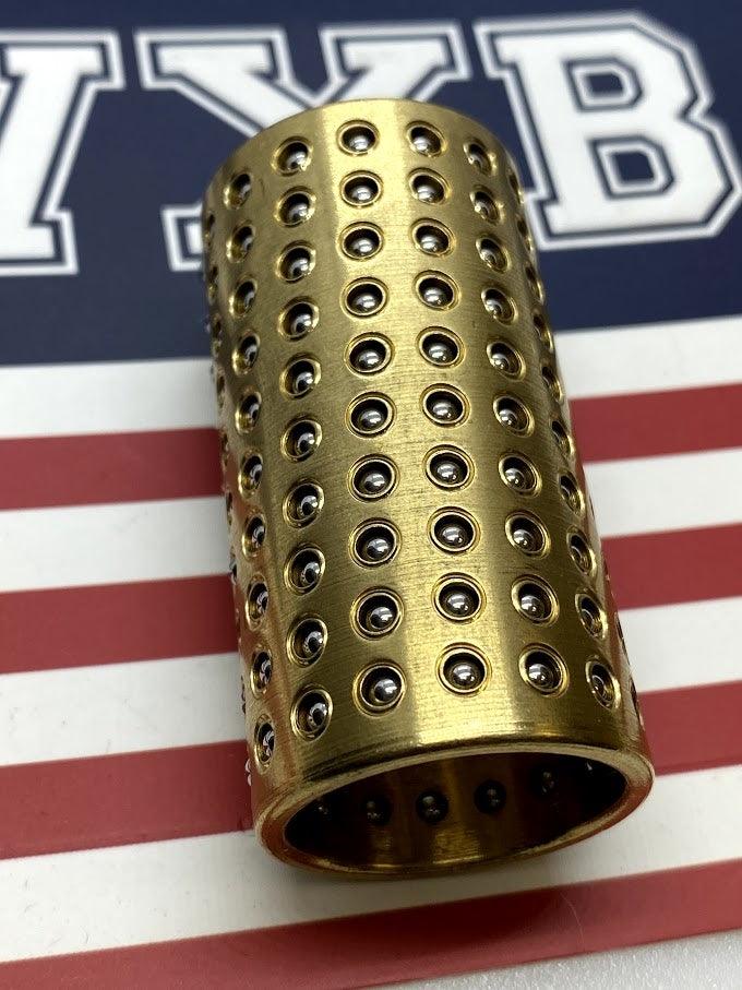 Brass Die Parts Ball Bearing Cage Bushing Sleeve 25x31x60mm - VXB Ball Bearings