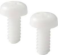 SPA-4-40-3/4-P Plastic Screw - Cross Recessed Pan Head Machine Screw - RENY - Inch Thread