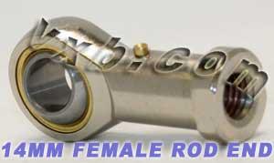 Female Rod End 14mm PHS14 Right hand Bearing - VXB Ball Bearings