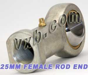 Female Rod End 25mm PHS25 Right hand Bearing - VXB Ball Bearings