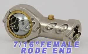 Female Rod End PHSB7L 7/16 Left hand Bearing - VXB Ball Bearings