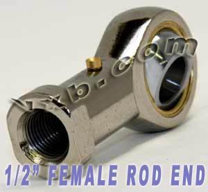 Female Rod End PHSB8L 1/2 Left hand Bearing - VXB Ball Bearings