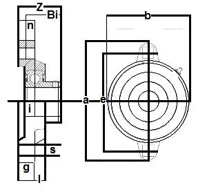 FHSFX205-15G Bearing Flange Ductile 2 Bolt 15/16 - VXB Ball Bearings