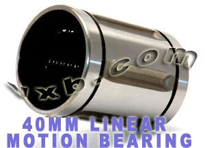 LB40A 40mm Ball Bushing 40x60x80 Linear Motion Bearings - VXB Ball Bearings