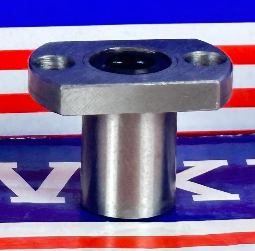 LMH8UU 8mm Flanged Ball Bushing CNC Linear Motion 8x15x24mm - VXB Ball Bearings