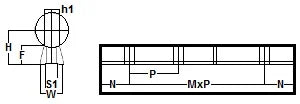 LWA24-48PD NB Stainless Steel Shaft 48 inch Length Linear Motion - VXB Ball Bearings