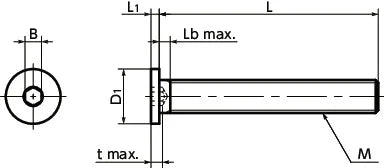 M10 SSH-M10-20 10mm Socket Head Cap Screws, Special Low Profile - Pack of 10 - VXB Ball Bearings