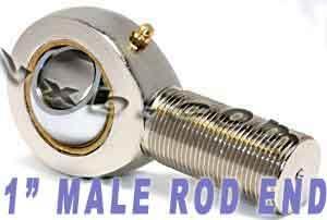 Male Rod End 1 POSB16L Left Hand Bearing - VXB Ball Bearings