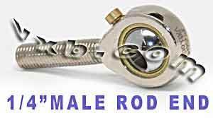 Male Rod End 1/4 POSB4 Right Hand Bearing - VXB Ball Bearings