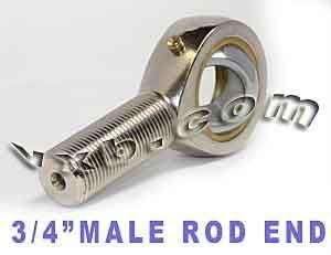 Male Rod End 3/4 POSB12 Right Hand Bearing - VXB Ball Bearings