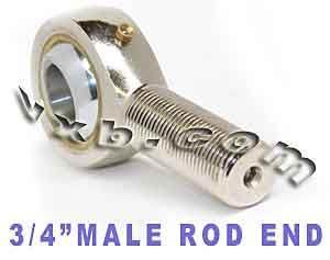 Male Rod End 3/4 POSB12 Right Hand Bearing - VXB Ball Bearings