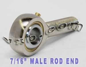 Male Rod End 7/16 POSB7 Right Hand Bearing - VXB Ball Bearings