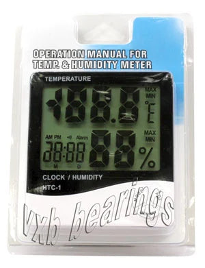 Operating Temperature and Humidity Meter - VXB Ball Bearings