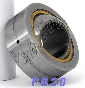 PB20 Spherical Plain Bearing 20x46x18/25 Miniature Plain Bearings - VXB Ball Bearings