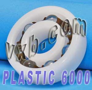 Plastic Bearing POM 6000 Glass Balls 10x26x8 - VXB Ball Bearings