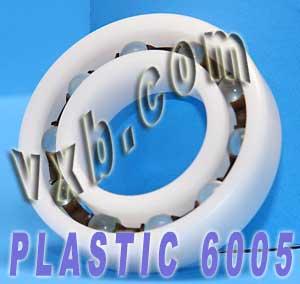 Plastic Bearing POM 6005 Glass Balls 25x47x12 - VXB Ball Bearings