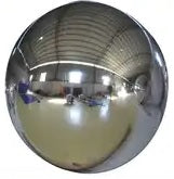Inflatable Decoration Sphere 90cm Silver Mirror Finish