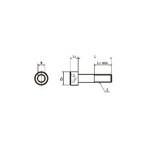 SNSS-#6-32-1 3/4 NBK Hex Socket Head Cap Screws - Inch Thread- Pack of 10. Made in Japan - VXB Ball Bearings