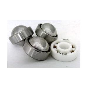 Tri Fidget Spinner Bearing Kit : Full Ceramic ZrO2 Center Bearing and 3 Outer Counterweight Bearings - VXB Ball Bearings