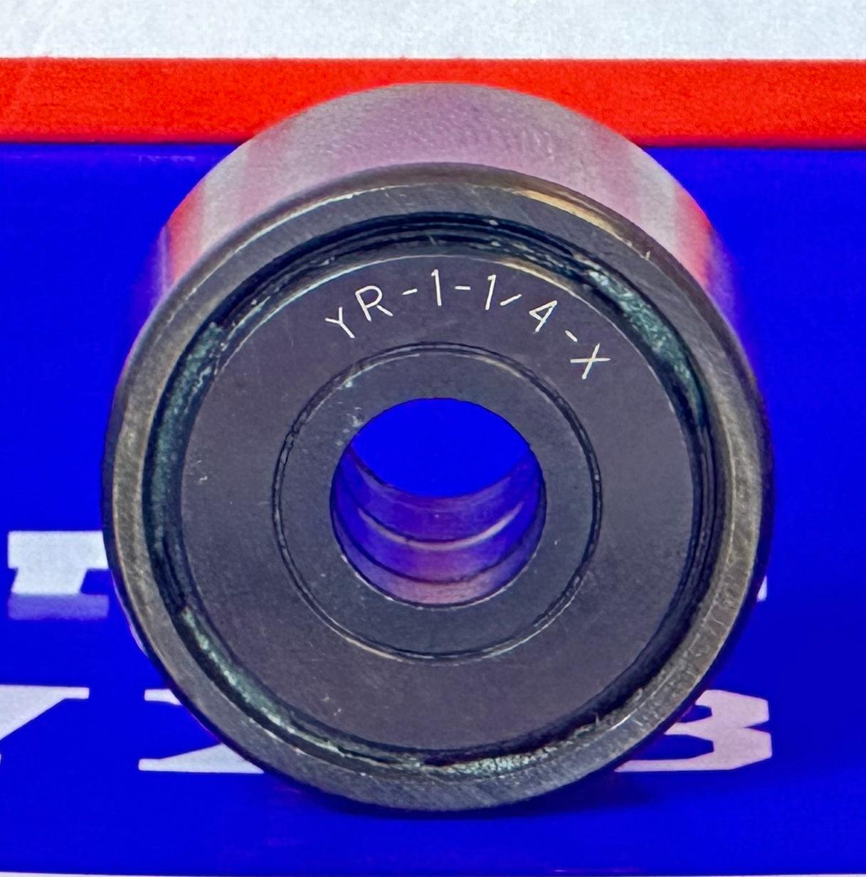 YR-1-1/4-X Bearing Track Yoke type Cam Roller 3/8x1 1/4x3/4 inch - VXB Ball Bearings