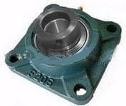 1 13/16" Bearing HCF210-29 Square Flanged Housing Mounted Bearing with Eccentric Collar - VXB Ball Bearings